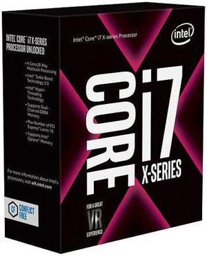 Intel Core i7 7740X Kaby Lake-X Desktop Processor,  i7 X-Series LGA 2066 112W Quad-Core (4 Core) up to 4.5 GHz BX80677I77740X