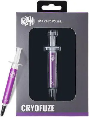 Cooler Master CRYOFUZE CF14 Nano Thermal Paste(CPU Thermal paste / Thermal conductivity up to 14 W/mk / Laptop Thermal paste/ 0.7ml 2g) -MGZ-NDSG-N07M-R2, 2 Packs