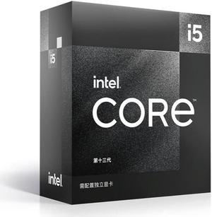 Intel Core i5-13490F Raptor Lake Desktop Processor Game Special Edition i5 13th Gen, 10 Cores up to 4.8 GHz Turbo LGA 1700 65W Without Graphics and Fan -Black Box,BXC8071513490F