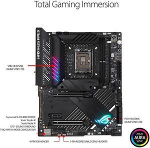 ASUS ROG Maximus Z690 Apex (WiFi 6E) LGA 1700(Intel®12th&13th Gen) ATX gaming motherboard (PCIe® 5.0, DDR5,24+0 power stages,DDR5,5x M.2,1xPCIe 5.0 M.2
