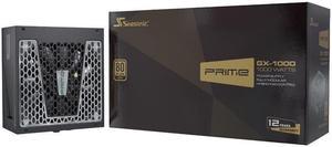 Seasonic PRIME GX-1000, 1000W 80+ Gold, Full Modular, Fan Control in Fanless, Silent, and Cooling Mode, 12 Year Warranty, Perfect Power Supply for Gaming and High-Performance Systems, SSR-1000GD