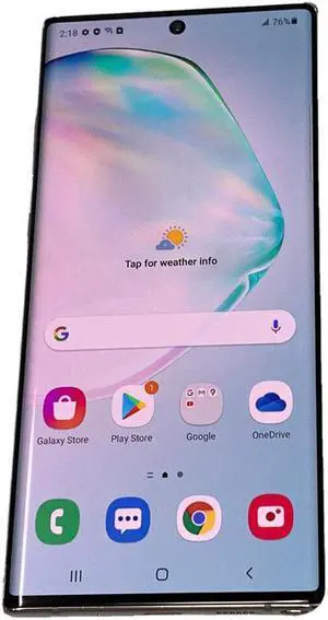 Samsung Galaxy Note 10 Plus SM-N976U 256GB Aura Glow Unlocked Samsung Galaxy Note 10 Plus SM-N976U 256GB Aura Glow Unlocked