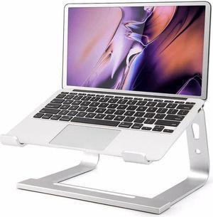 Laptop Stand, Computer Stand for Laptop, Aluminium Laptop Riser, Ergonomic Laptop Holder Compatible with MacBook Air Pro, Dell XPS, More 10-17 Inch Laptops Work from Home
