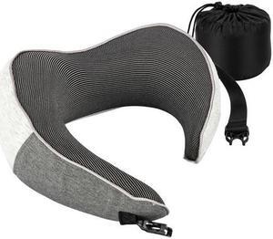 Arc Neck Pillow Buckle Gray
