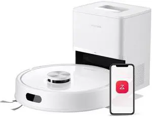 Roborock Q7 M5+ Self-Empty Robot Vacuum and Mop, 10000Pa Suction,Dual Anti-Tangle System (Refurbished) White Roborock Q7 M5+ Self-Empty Robot Vacuum and Mop, 10000Pa Suction,Dual Anti-Tangle System (Refurbished) White