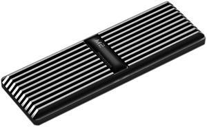 Aimeixin M.2 Heatsink Cooler, Aluminum Heat Sinks with Silicone Thermal Pad for NVMe M.2 2280 SSD (Black)