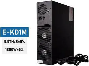 E-KA1M 5.5T 1800W KAS Silent Home Kaspa Miner with PSU