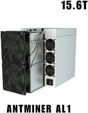 New Bitmain Antminer ALPH AL1 15.6TH/s Hashrate 3510W Power Air-cooling Alephium Asic Miner Crypto Algorithm Blake3 with PSU