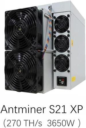 Bitmain Antminer S21 XP Bitcoin Miner 270Th/s hashrate for a power consumption of 3645W