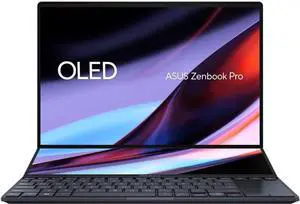 ASUS ZenBook Pro 14 Duo UX8402ZE - 14.5" 3K OLED Touch Laptop Intel Core i9-12900H 1.5GHz 32GB RAM 1TB SSD Intel Iris Xe & NVIDIA GeForce RTX 3050 Ti - Windows 11 Home