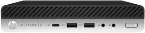 HP EliteDesk 800 G4 Mini Desktop - Intel Core i5-8500 3.00GHz 16GB RAM 256GB NVMe SSD - Wireless Keyboard & Mouse - Windows 11 Pro HP EliteDesk 800 G4 Mini Desktop - Intel Core i5-8500 3.00GHz 16GB RAM 256GB NVMe SSD - Wireless Keyboard & Mouse - Windows 11 Pro