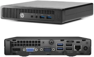 HP Prodesk 600 G2 Mini PC Desktop - Intel Core i3-6100 3.20GHz, 8GB RAM, 256GB SSD, Intel Integrated Graphics, Wired Keyboard, Mouse, Built in WIFI, BT, Windows 11 Pro