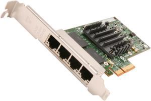 Intel E1G44HTBLK Server Adapter I340-T4 (Bulk Pack) 10/100/1000Mbps PCI-Express 2.0 4 x RJ45