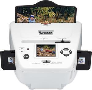 ClearClick Photo to Digital Photo, Slide, and Film Scanner with 4 GB Memory Card & Photo Editing Software
