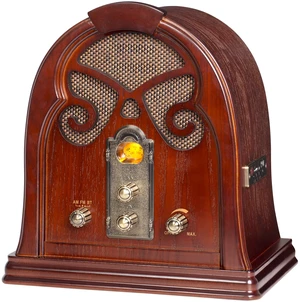 Olden Days Retro Wooden AM/FM Radio | Bluetooth Input & USB/SD Playback | Real Wooden Exterior | Authentic Vintage Style Olden Days Retro Wooden AM/FM Radio | Bluetooth Input & USB/SD Playback | Real Wooden Exterior | Authentic Vintage Style
