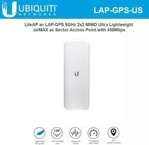 NEW Ubiquiti LAP-GPS-US LiteAP AC LAP-GPS Wireless Access Point Lite AP GPS