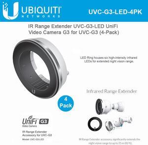 Ubiquiti Networks UVC-G3-LED UniFi Video Camera G3 IR Range Extender for UVC-G3 (4-Pack)