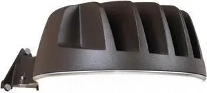 HALO AL5550LPCIBZ Outdoor Integrated LED Dusk to Dawn Area and Wall Security Light