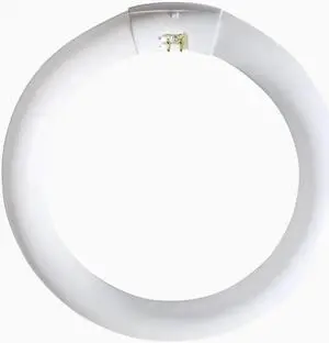 GE 30-Watt 9-in 4-pin Circline 3000 K Warm White Circline Fluorescent Light Bulb