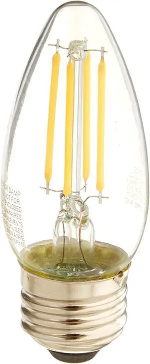 G E LIGHTING GE 2PK CLR Blunt Bulb 22589