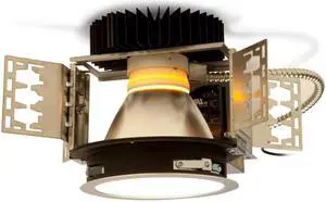 GE 95344 Lumination LED Luminaire Architectural Downlight 6 inch Round 2000 Lumens 3500K Dimmable Complete Recessed Lighting Kit