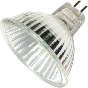 GE 20825-35 Watt Halogen Light Bulb - MR16 - ConstantColor Precise - FMW Flood - Open Face - 5,000 Life Hours - 12 Volt