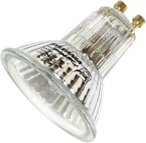 (6 pack) Sylvania 59020 - 50PAR16/HAL/GU10/FL 50 watt PAR16 Halogen Flood Light Bulb GU10 Base