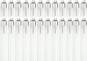 (case of 25) Sylvania 49897 SubstiTUBE LED25T5HO/L48/FG/841/SUB/G7 LED Straight T5 LED Tube Light Bulb for Replacing Fluorescent, 48 inch 4100K Cool White