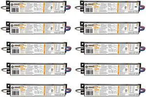 (case of 10) GE 73234 - GE232MAX90-V60 LFL UltraMax Load Shed Dimming Electronic Dimming Ballast