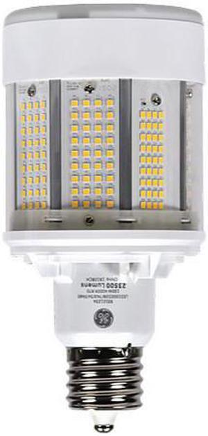 GE LED150ED28/750/347/480 Omni Directional Flood HID Replacement LED Light Bulb, 5000K Daylight, ED28 Shape, EX39 Base, Type B Ballast Bypass, LED Corn Cob, 23500 Lumens (GE 93101235)
