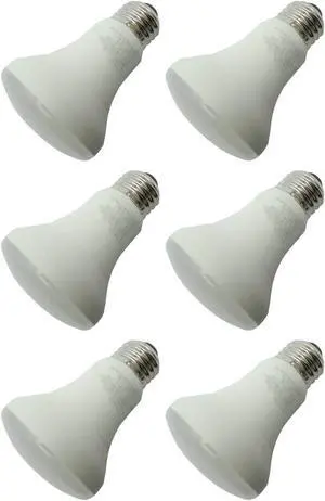 (pack of 6) Sylvania Ultra LED R20, 6 watt, Dimmable, 5000K Daylight, Dimmable LED light bulb