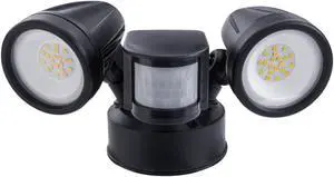 Philips Stonco SL20-SCT-G1-8-BK Motion Activated LED Security Light 20W 2000Lm 3000K/4000K/5000K CCT Selectable (911401872081) Color Selectable, integrated PIR motion sensor