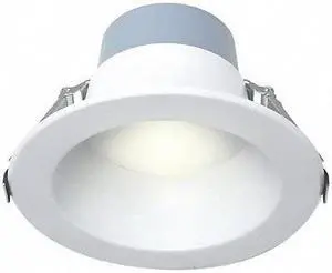 Philips Lightolier Commercial/Residential retrofit LED Downlight adjustable lumens and CCT, 4 inch round, 0-10V Dimming, 3000K/3500K/4000K field selectable color temp, 120/347V, White LED Luminaire