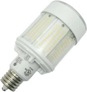 GE 93101396 LED omni directional corn cob, 250 watt equivalent LED115ED28/740/347/480 HID replacement, EX39 Mogul base, 4000K, 18000 lumens, high voltage 347-480V Type B Ballast Bypass LED corncob