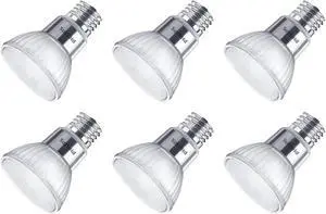 (6 lamps) Philips LED Classic Glass Dimmable PAR20 40-Degree Flood Light Bulb with Warm Glow Effect , 500 Lumen, 2200-2700 Kelvin, 7 watt (50-Watt Equivalent), E26 Base, Soft White