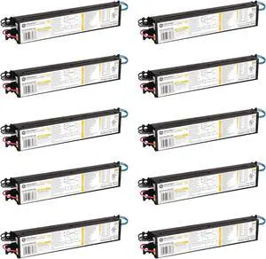 (case of 10) GE 73233 - GE232MAX90-S60 T8 Fluorescent Ballast