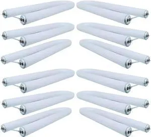 GE 72112 - F32T8/SPX35/U6/ECO U Shaped T8 Fluorescent Tube Light Bulb (12 pack)