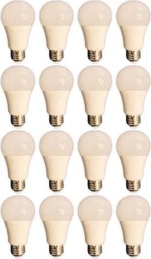 (16 bulbs) General Electric 61986 9 watt soft white A19 Shape LED Light Bulb (16 bulbs) General Electric 61986 9 watt soft white A19 Shape LED Light Bulb