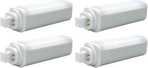 (4 bulbs) GE 39276 - LED 4 Pin GX24q base,  CFL Replacement, 18.5 watts, 1950 lumens, 3500K, LED Light Bulb