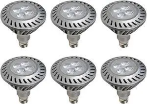(case of 6) GE 66112 LED12DP38S830/25  Narrow Flood LED PAR38 Light Bulb, 3000K, 700 lumens, medium base, dimmable