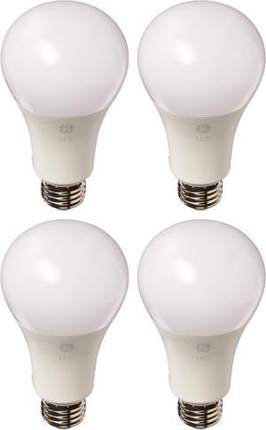 (pack of 4) GE Lighting 65729 LED Light Bulb A21, 100 watt equivalent, Soft White