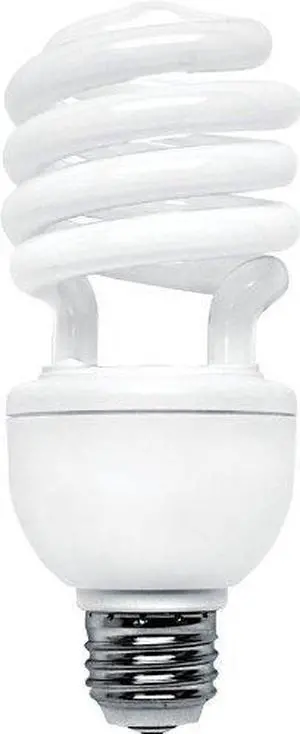 GE Lighting 80890 Energy Smart Spiral CFL 26-watt 1700-Lumen T3 Light Bulb with Medium Base, 1-Pack GE Lighting 80890 Energy Smart Spiral CFL 26-watt 1700-Lumen T3 Light Bulb with Medium Base, 1-Pack