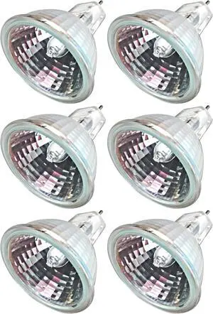 (6 bulbs) GE 79233 - Q35MR16HIR/CCG55 MR16 Halogen Light Bulb