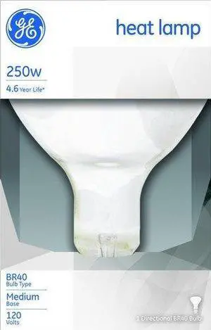 G E Lighting 37770 GE 250W Infrared Heat Reflector Light Bulb (Pack of 6) G E Lighting 37770 GE 250W Infrared Heat Reflector Light Bulb (Pack of 6)