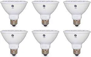 (case of 6) GE 84380 LED PAR30 Flood Light Bulb,  LED Lamp, 3000K, 900 series, Dimmable, 12 watt 900 lumens LED light bulb, LED12DP30RW93040