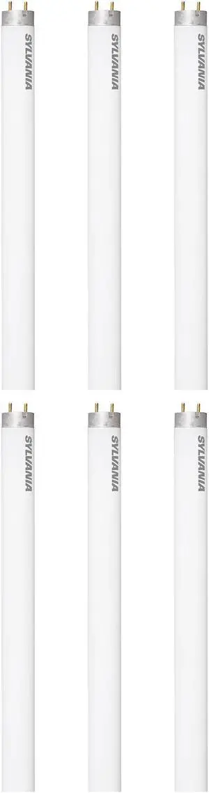 (case of 6 lamps) Sylvania 22511 F15T8/GRO/AQ/RP Fluorescent Plant Aquarium Terrarium Tube Light Bulb, 15 watts, 18 inch T8 Fluorescent Lamp