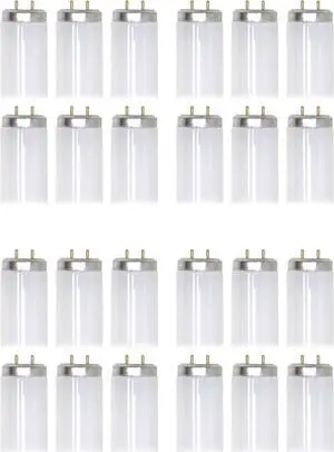 (case of 24) GE 72133 - F17T8/XL/SPX35WMEC Straight T8 Fluorescent Tube Light Bulb 15 watts, 1200 lumens, 3500K, 24 inch T8 fluorescent lamp