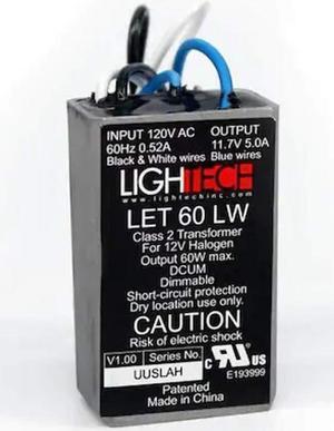 GE Lightech 60-Watt Electronic Transformer