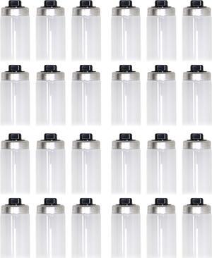 (case of 24) GE 10773 Linear Fluorescent T12, 48 inch, 60 watt, 3825 lumen, 4100K, Recessed Double Contact R17d base, fluorescent lamp F48T12/CW/HO