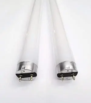 (2 pack) Sylvania 21437 - F25T8/CW/ECO Fluorescent Tube, 25 Watt T8 Tube Light Bulb, 25W F25T8 Cool White 4100K, 36 inch tube
